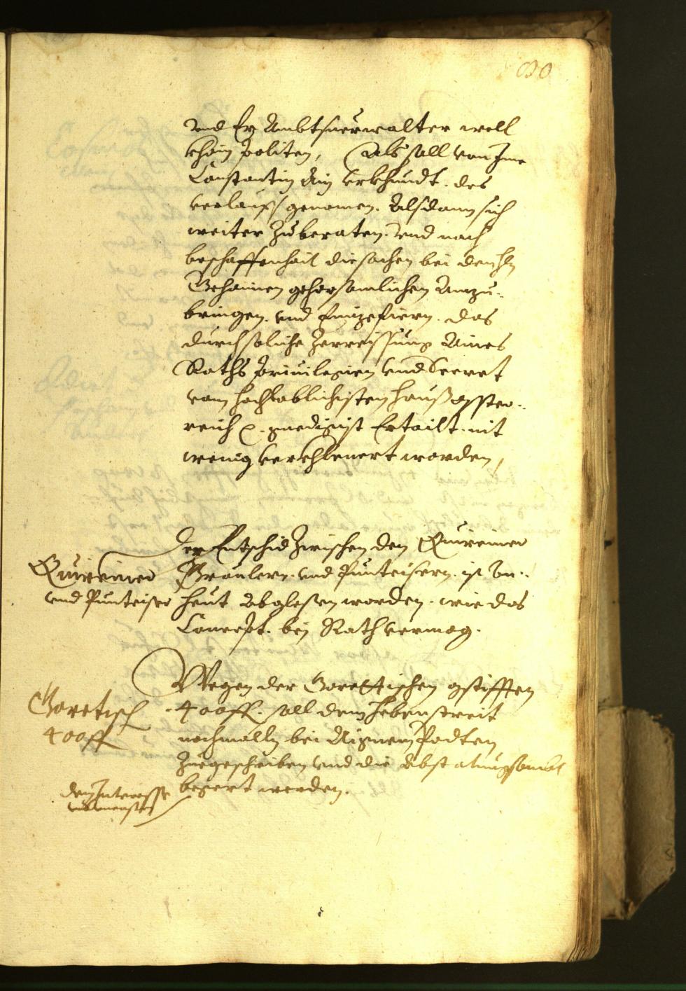 Stadtarchiv Bozen - BOhisto Ratsprotokoll 1622 