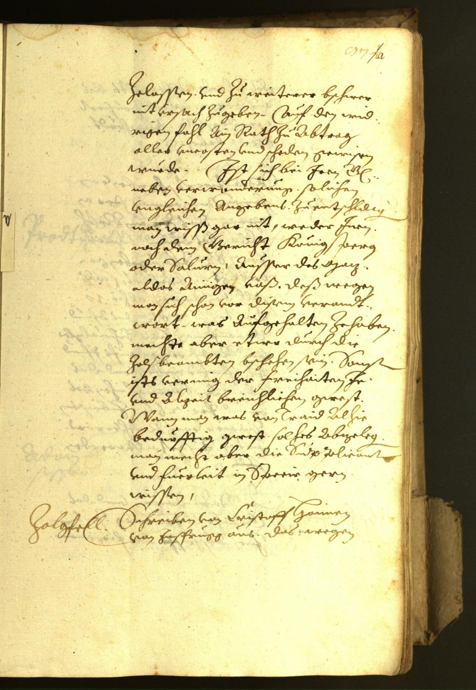 Civic Archives of Bozen-Bolzano - BOhisto Minutes of the council 1622 