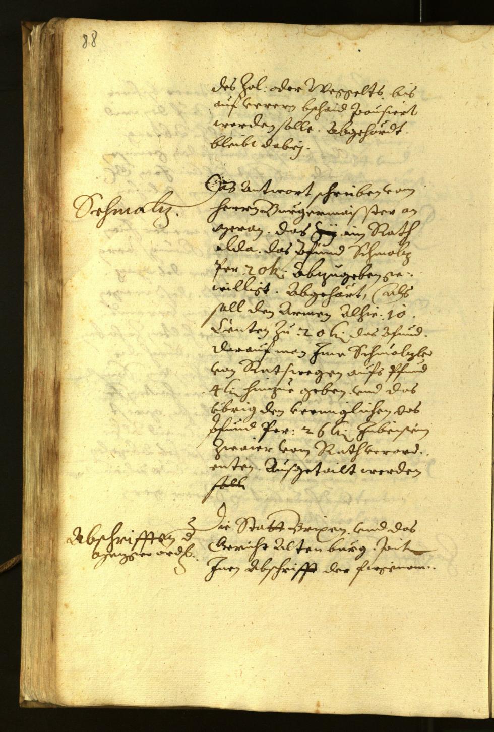 Archivio Storico della Città di Bolzano - BOhisto protocollo consiliare 1622 