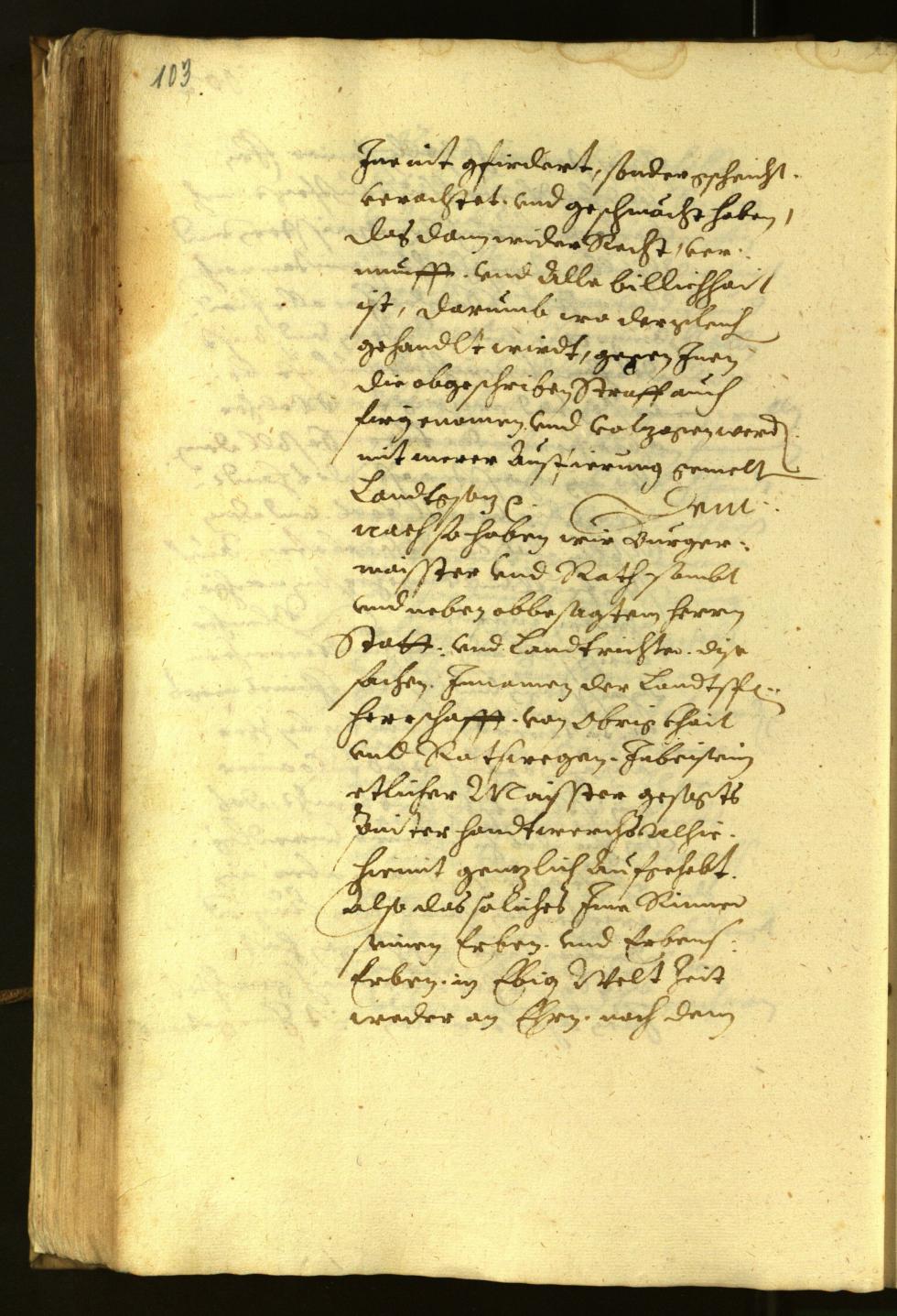 Stadtarchiv Bozen - BOhisto Ratsprotokoll 1622 