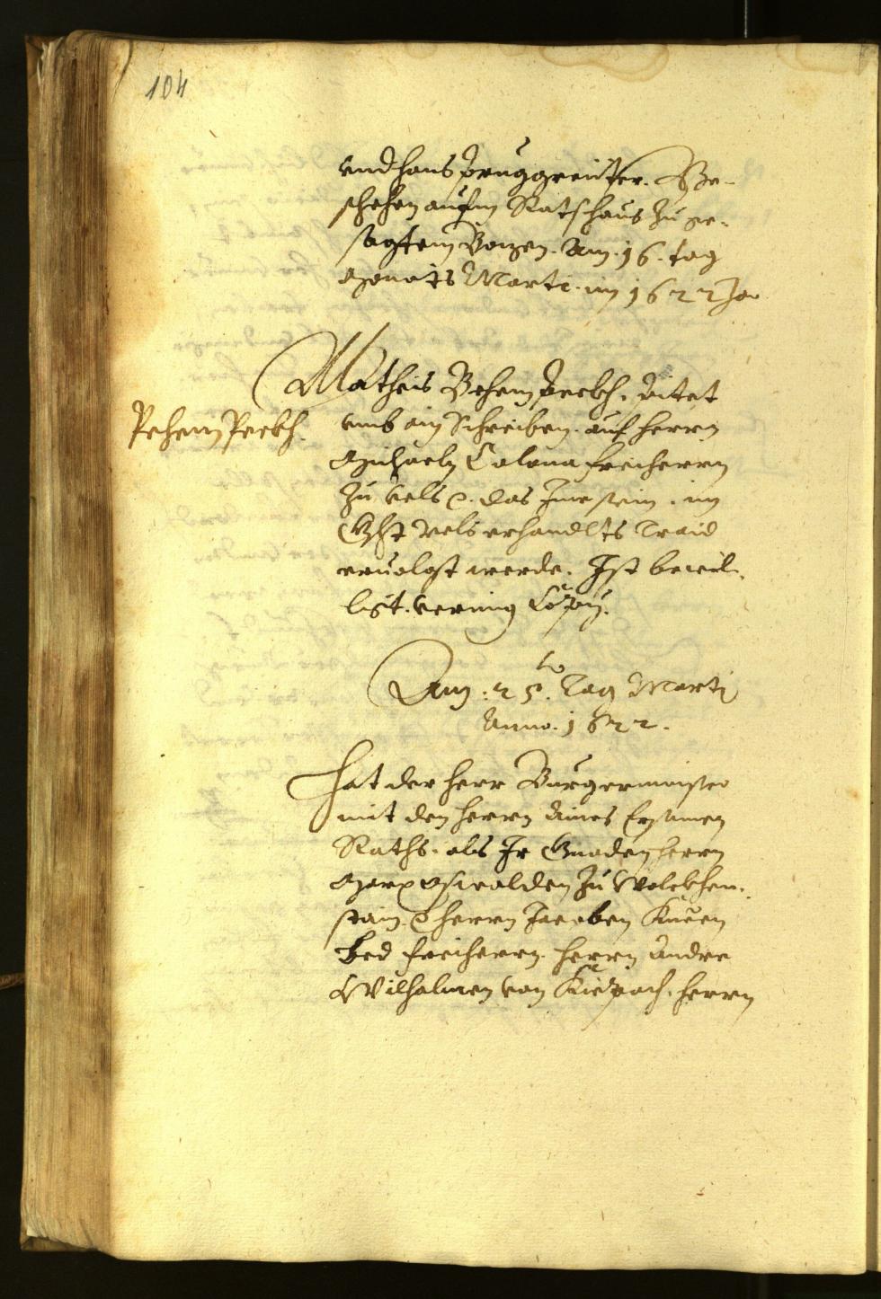 Civic Archives of Bozen-Bolzano - BOhisto Minutes of the council 1622 