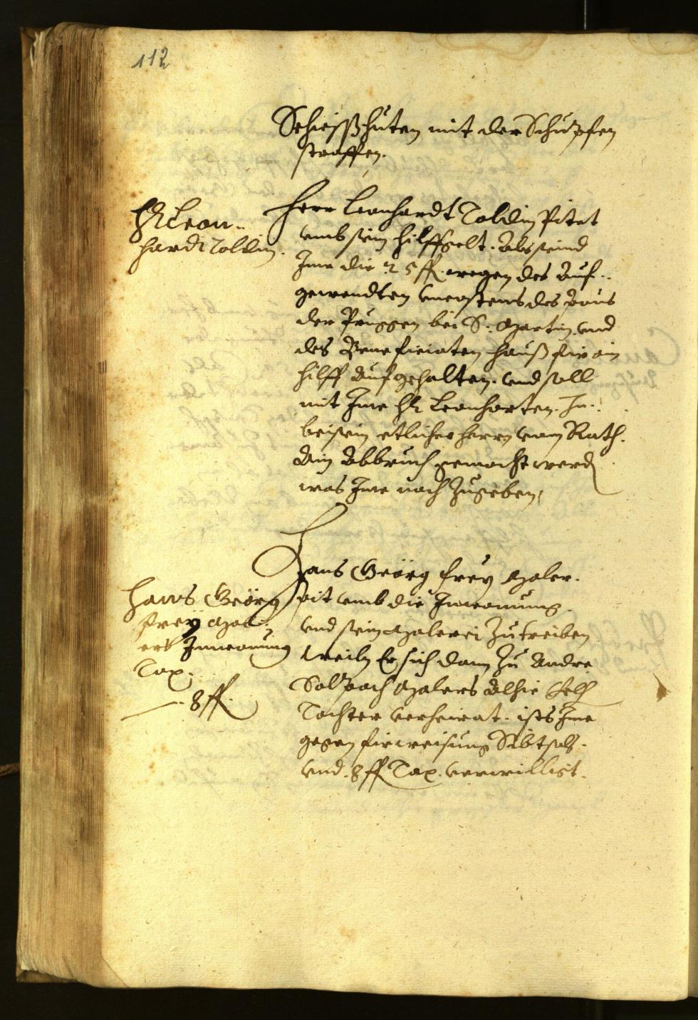 Civic Archives of Bozen-Bolzano - BOhisto Minutes of the council 1622 