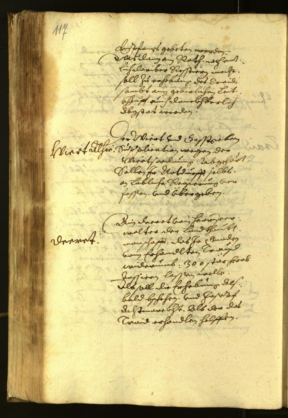 Civic Archives of Bozen-Bolzano - BOhisto Minutes of the council 1622 