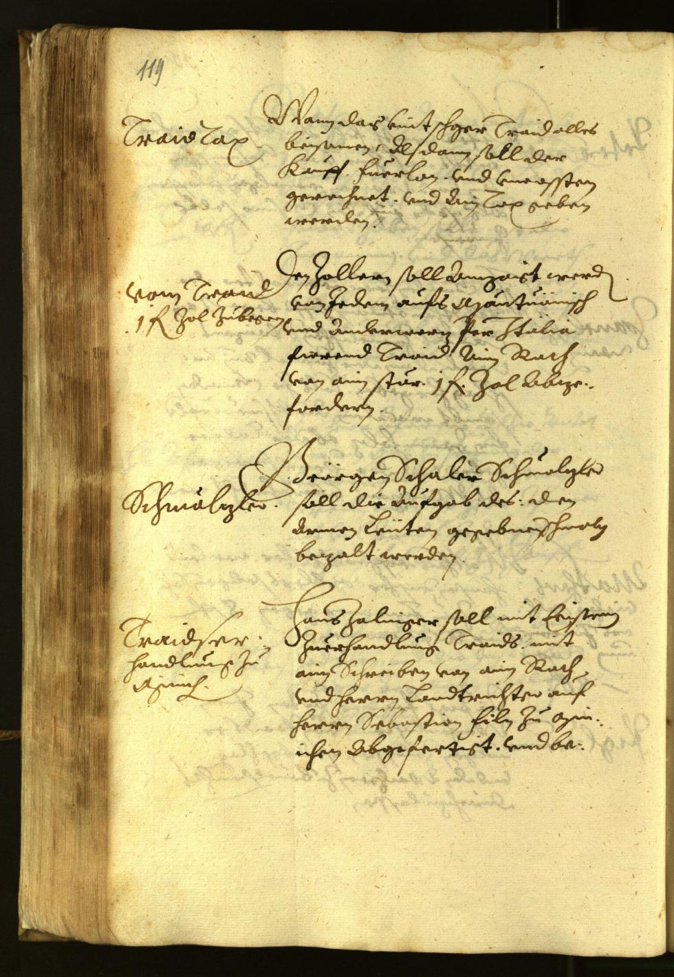 Civic Archives of Bozen-Bolzano - BOhisto Minutes of the council 1622 