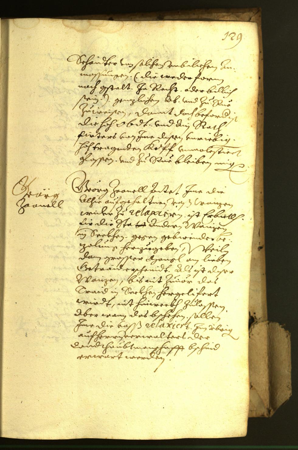 Stadtarchiv Bozen - BOhisto Ratsprotokoll 1622 