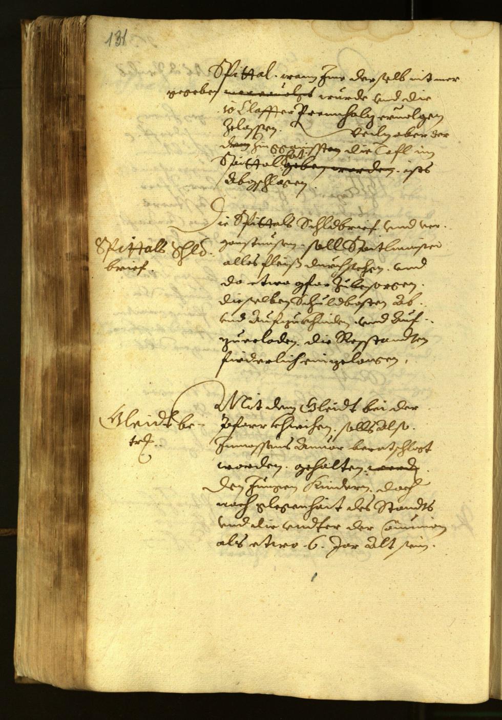 Civic Archives of Bozen-Bolzano - BOhisto Minutes of the council 1622 