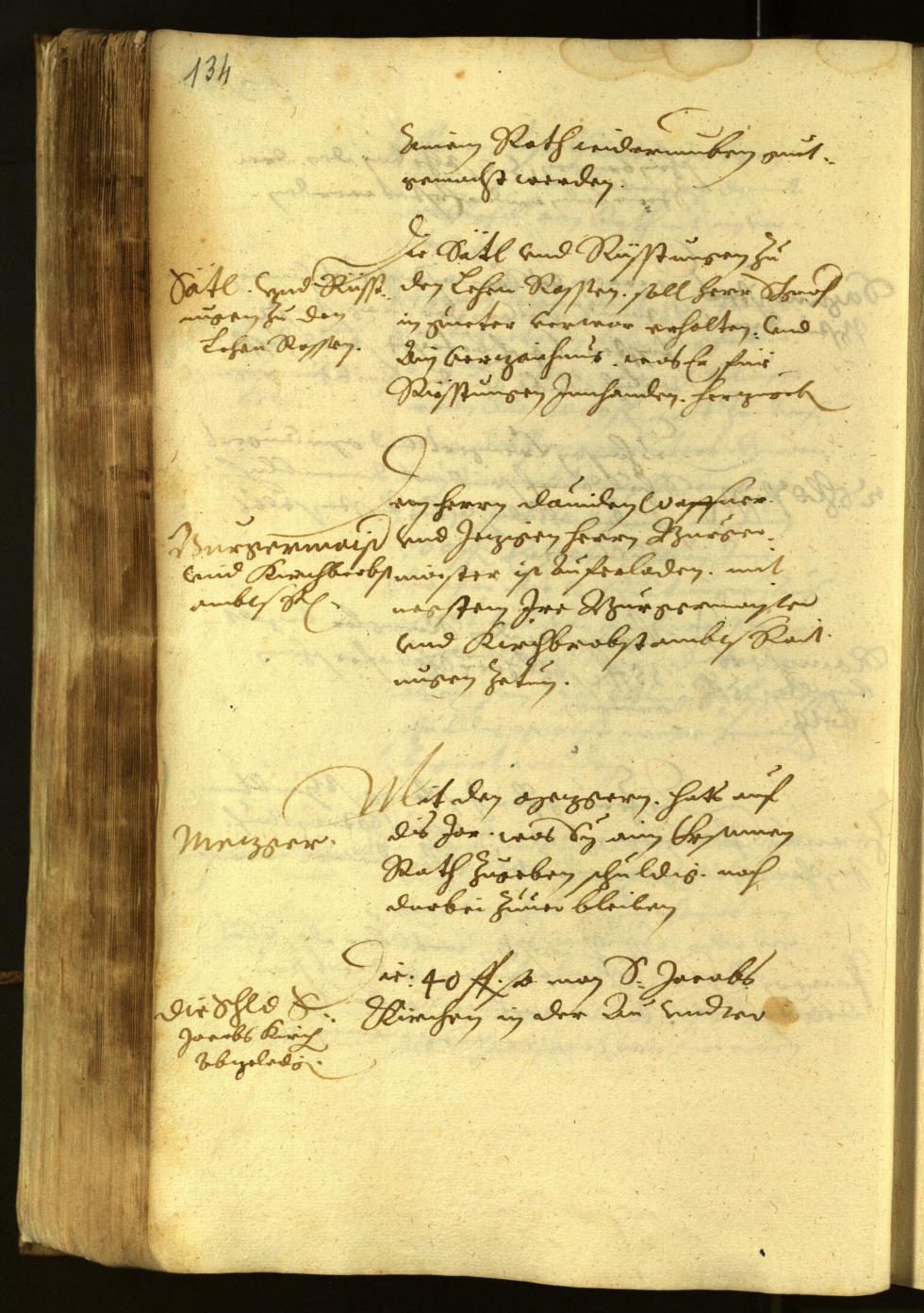 Civic Archives of Bozen-Bolzano - BOhisto Minutes of the council 1622 