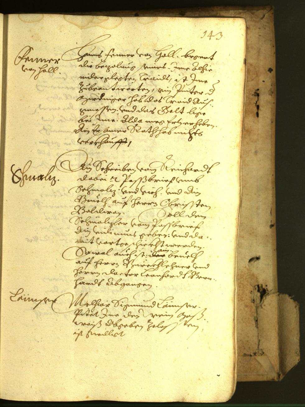 Stadtarchiv Bozen - BOhisto Ratsprotokoll 1622 