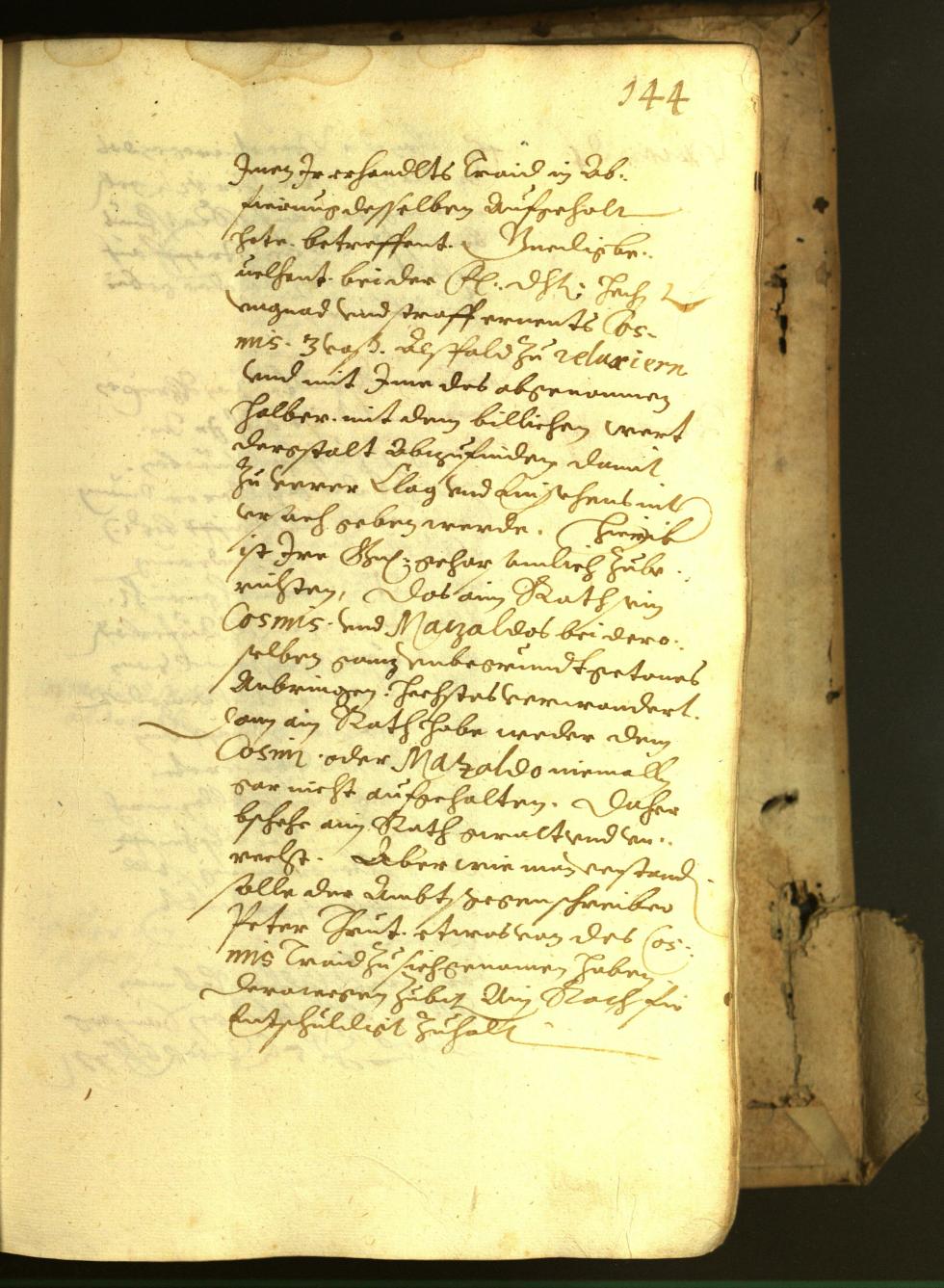 Civic Archives of Bozen-Bolzano - BOhisto Minutes of the council 1622 