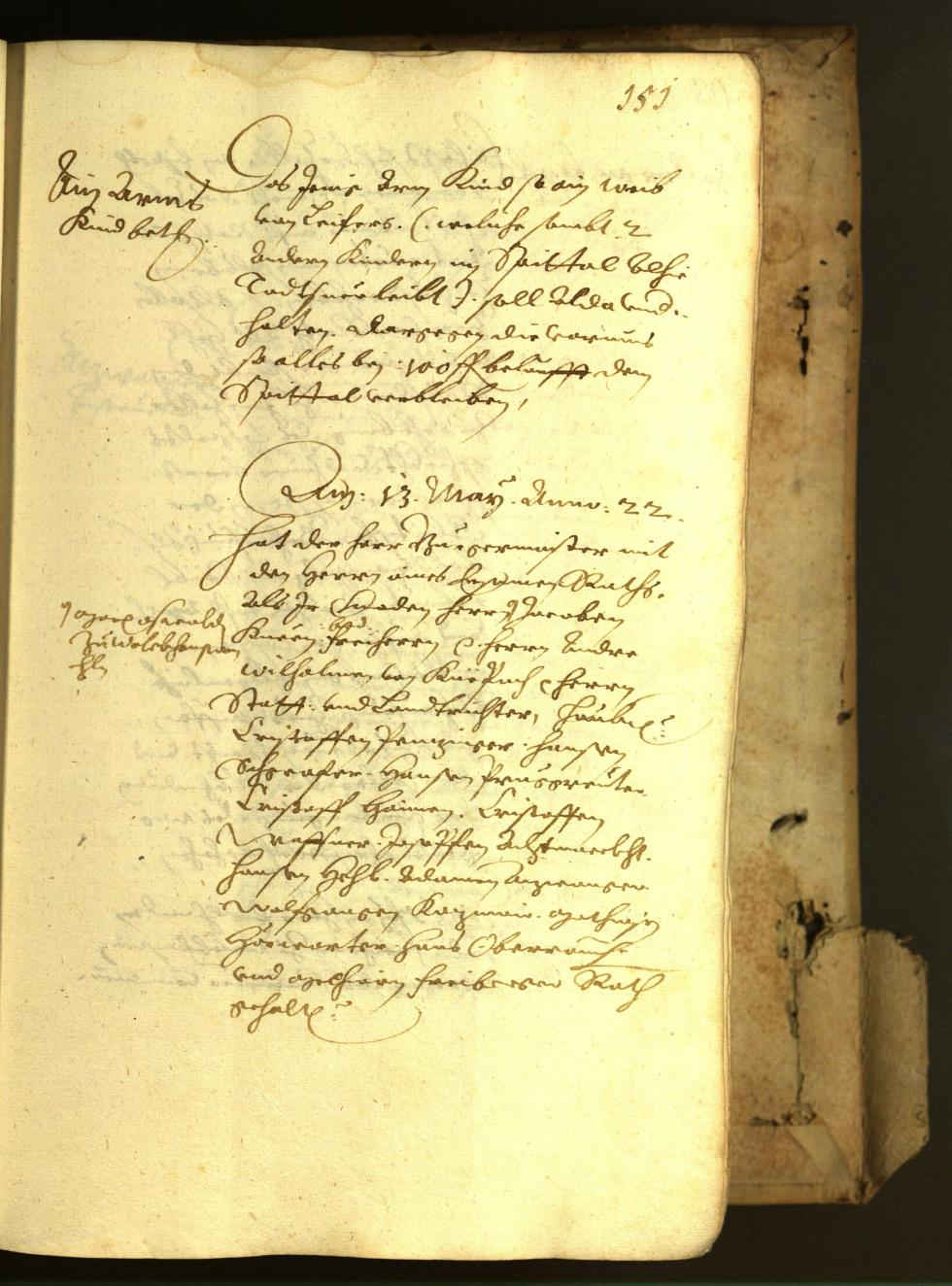 Civic Archives of Bozen-Bolzano - BOhisto Minutes of the council 1622 