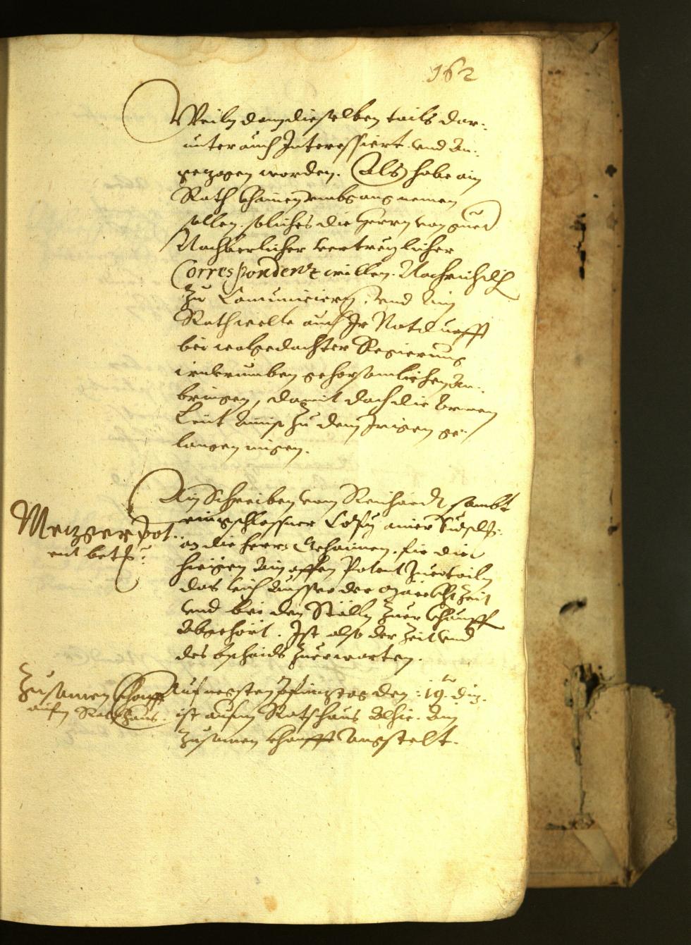 Civic Archives of Bozen-Bolzano - BOhisto Minutes of the council 1622 