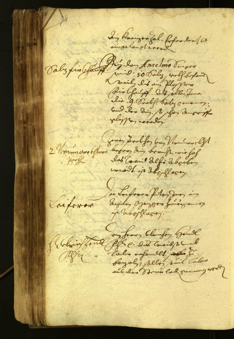 Civic Archives of Bozen-Bolzano - BOhisto Minutes of the council 1622 