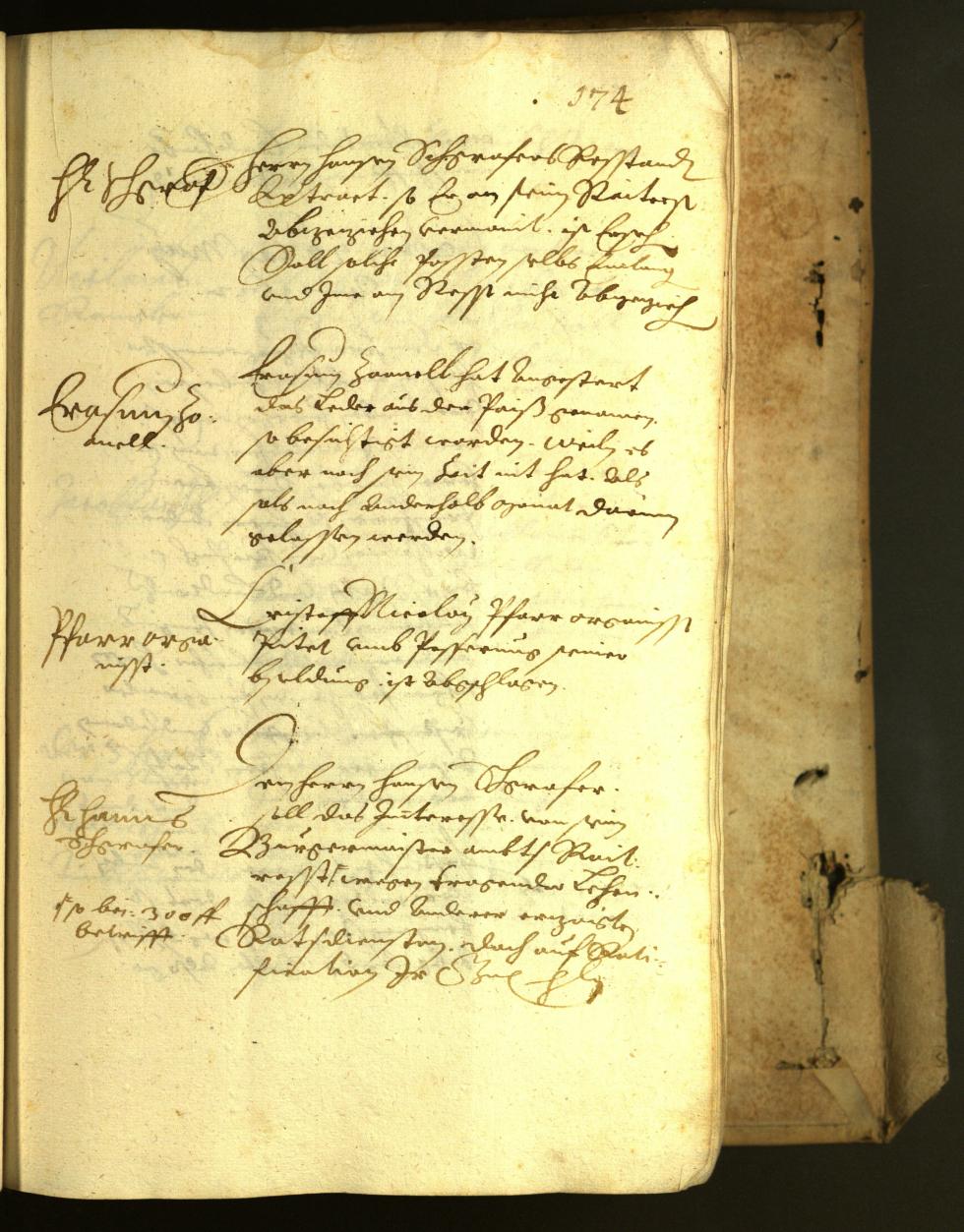 Stadtarchiv Bozen - BOhisto Ratsprotokoll 1622 