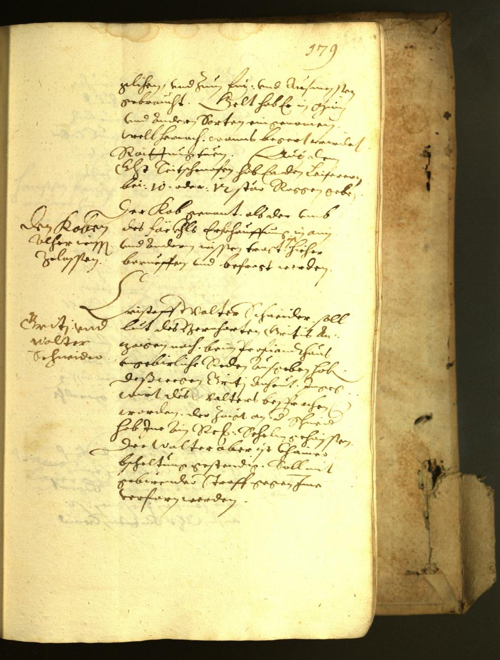 Stadtarchiv Bozen - BOhisto Ratsprotokoll 1622 