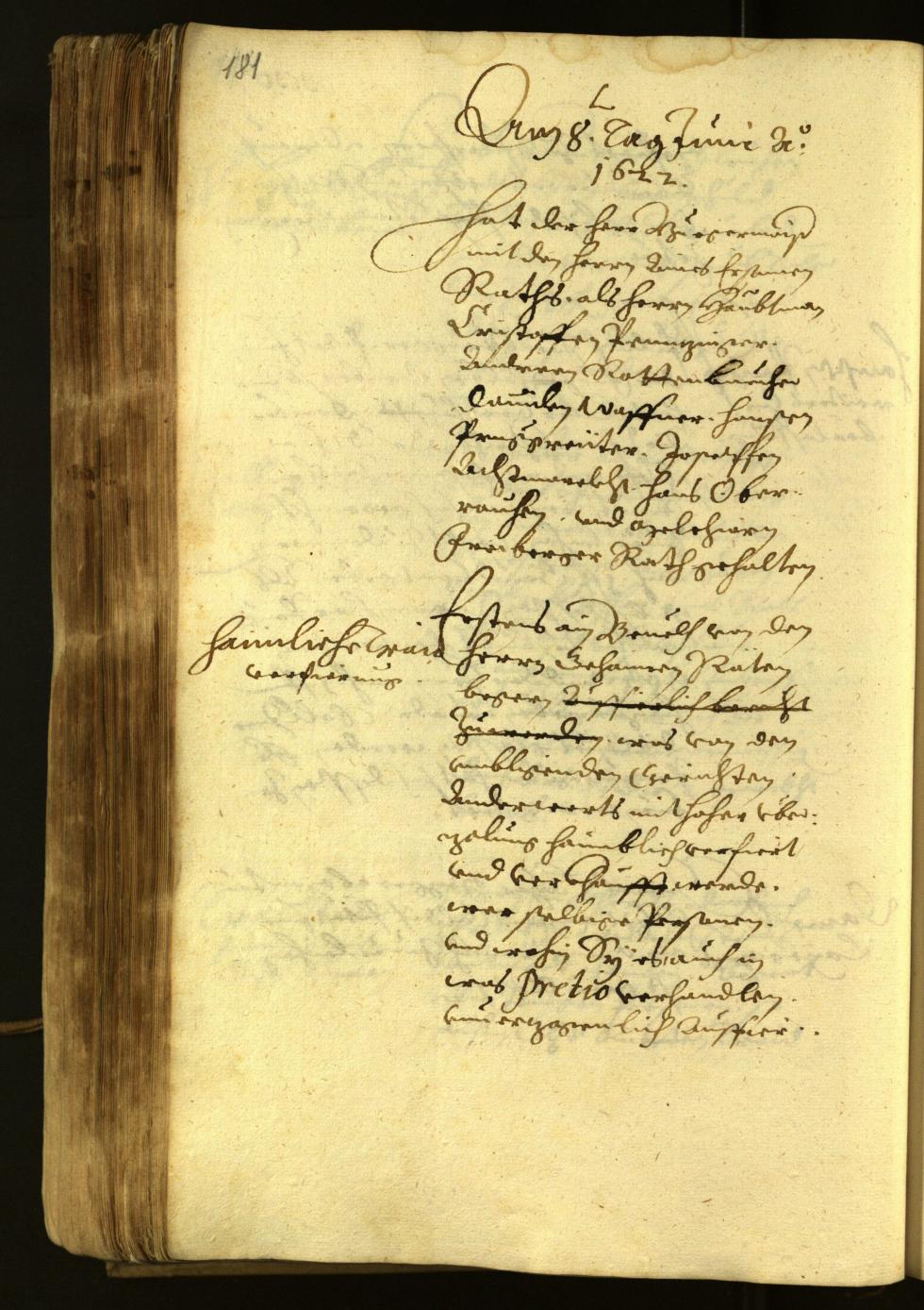 Archivio Storico della Città di Bolzano - BOhisto protocollo consiliare 1622 