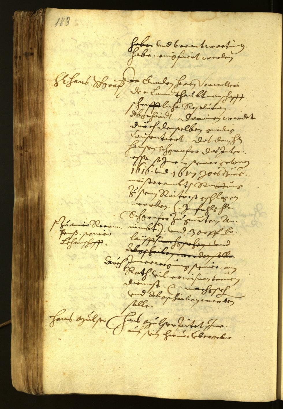 Civic Archives of Bozen-Bolzano - BOhisto Minutes of the council 1622 