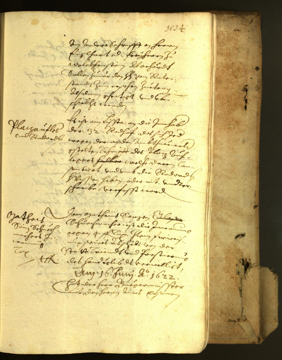 Civic Archives of Bozen-Bolzano - BOhisto Minutes of the council 1622 