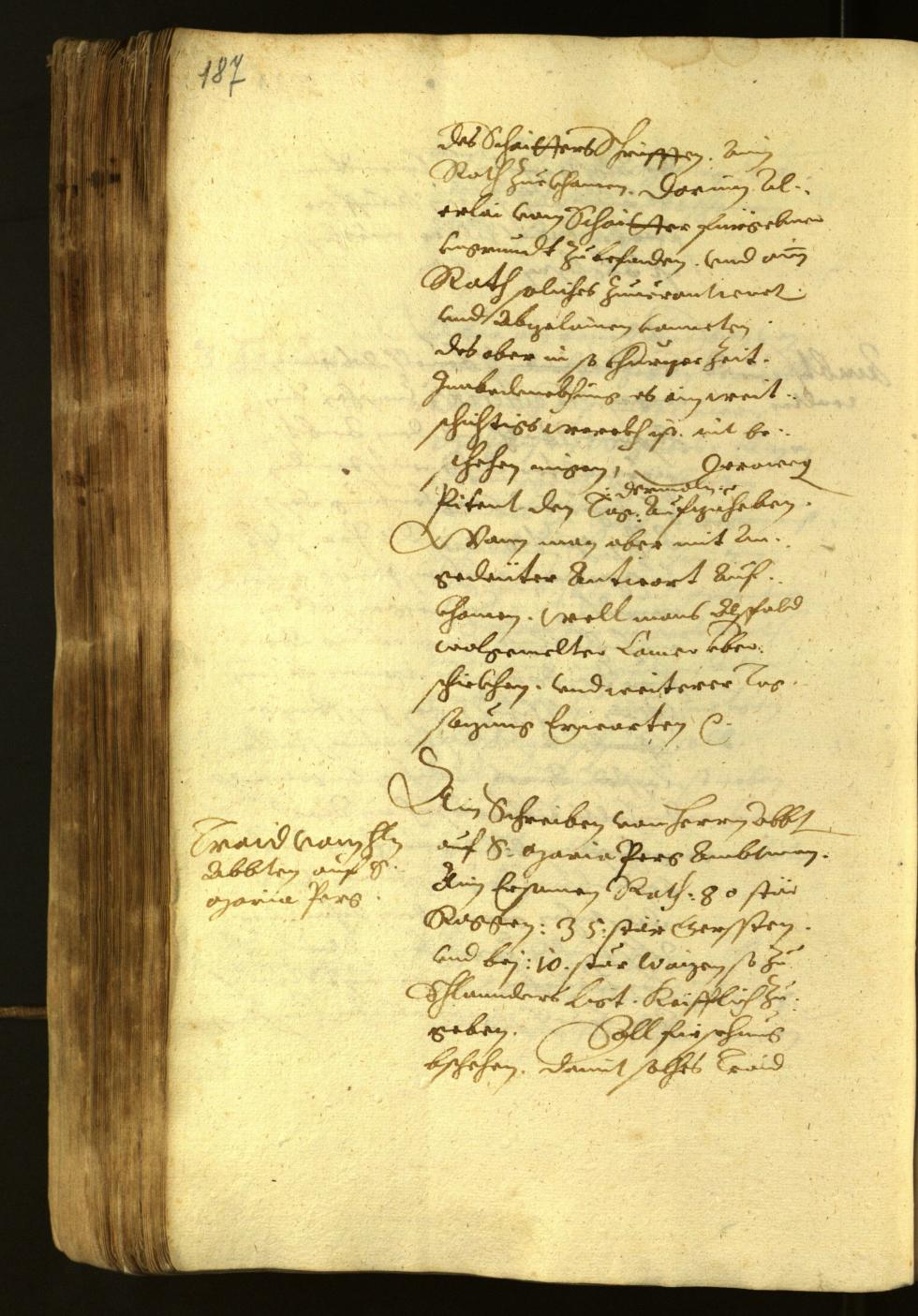 Stadtarchiv Bozen - BOhisto Ratsprotokoll 1622 