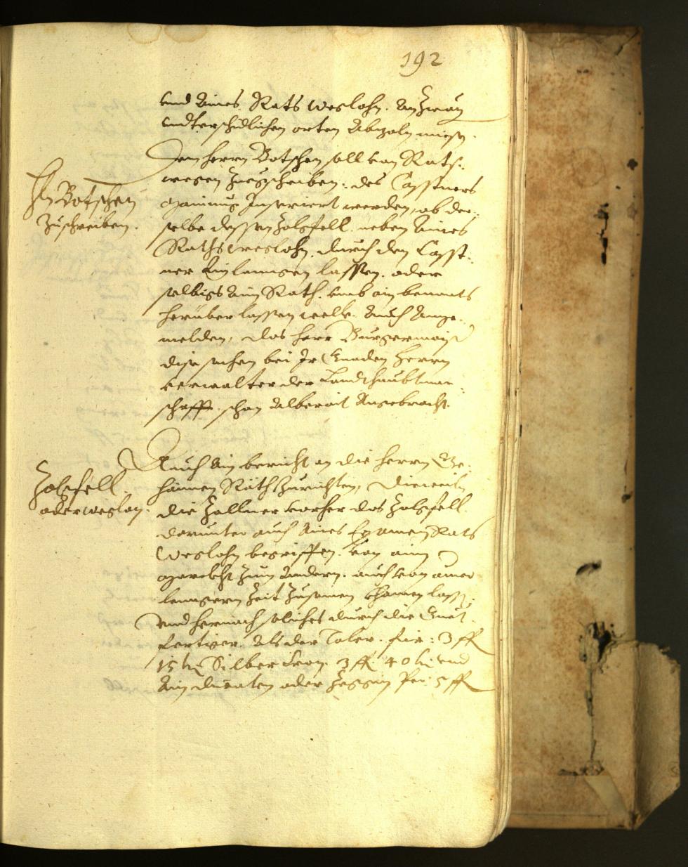 Stadtarchiv Bozen - BOhisto Ratsprotokoll 1622 