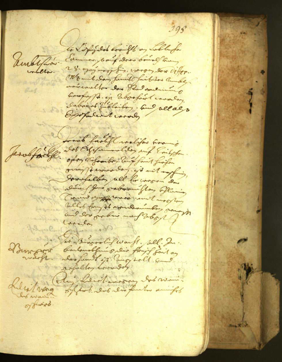 Civic Archives of Bozen-Bolzano - BOhisto Minutes of the council 1622 