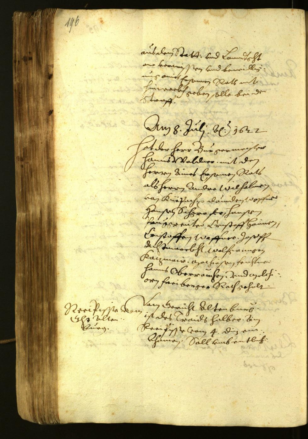 Civic Archives of Bozen-Bolzano - BOhisto Minutes of the council 1622 