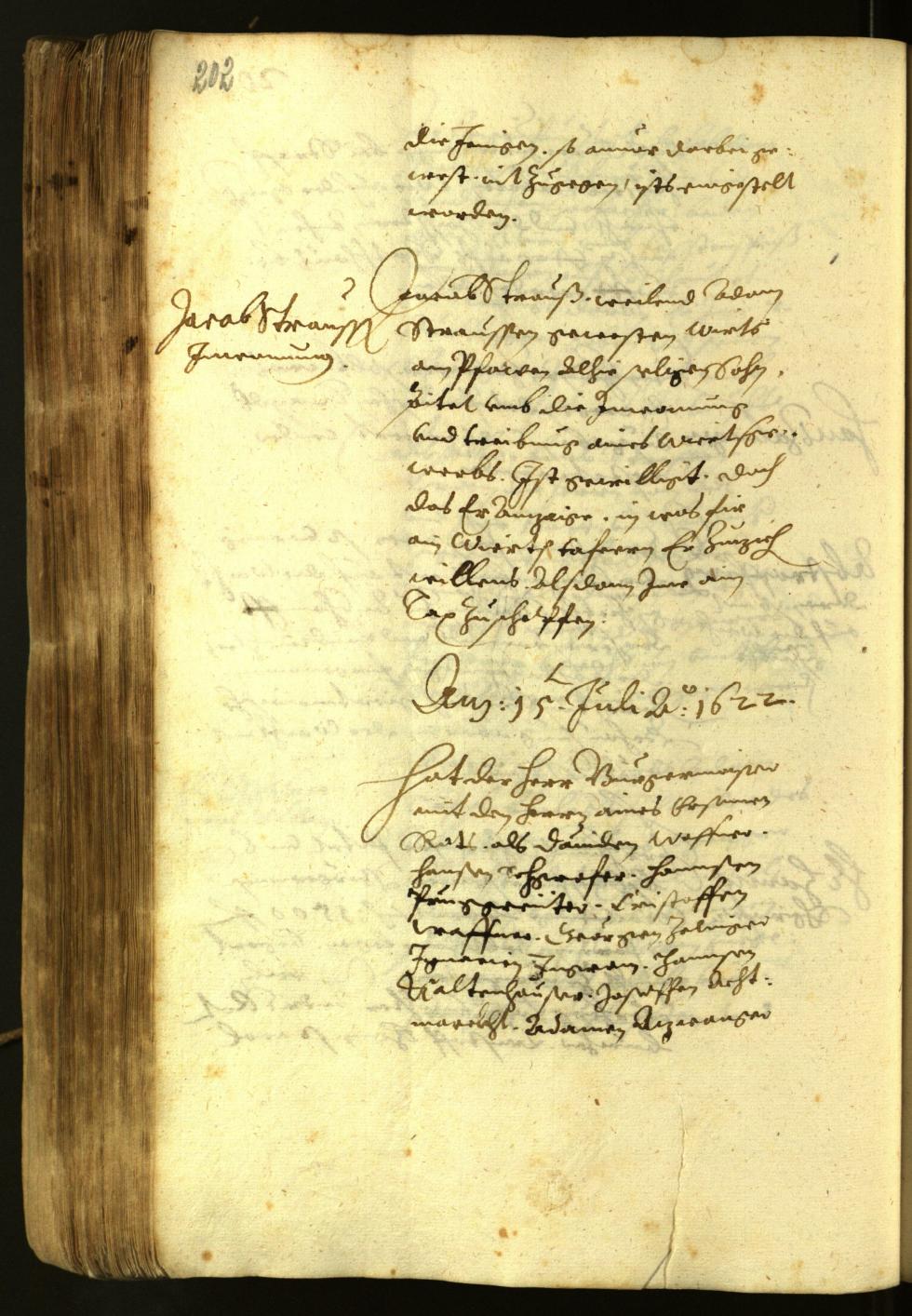 Archivio Storico della Città di Bolzano - BOhisto protocollo consiliare 1622 