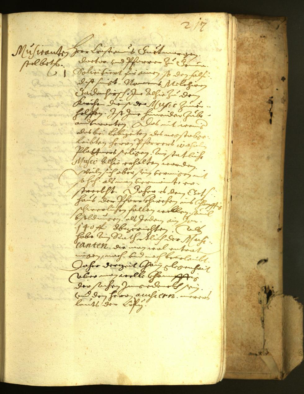 Civic Archives of Bozen-Bolzano - BOhisto Minutes of the council 1622 