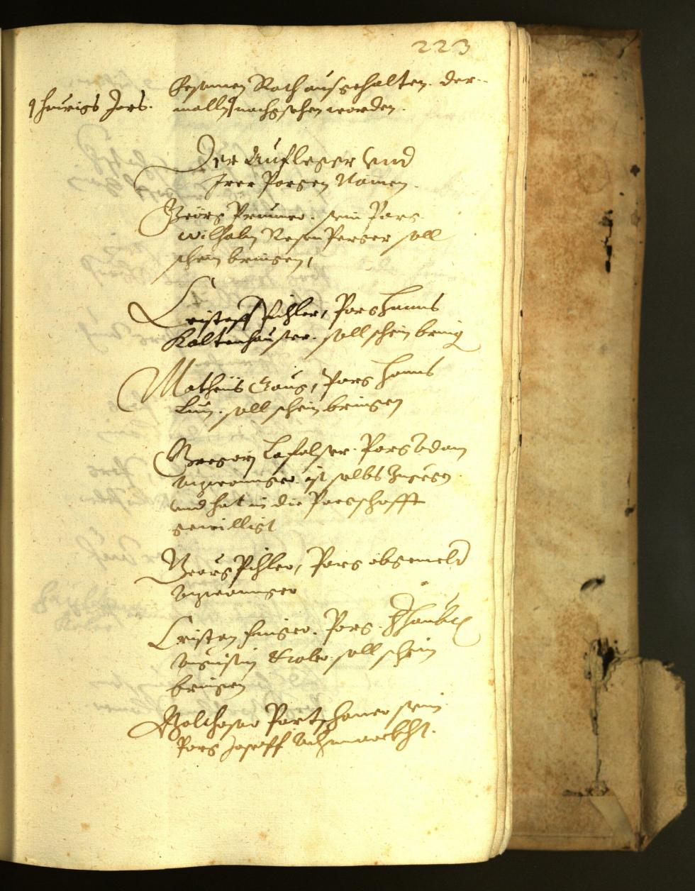 Stadtarchiv Bozen - BOhisto Ratsprotokoll 1622 