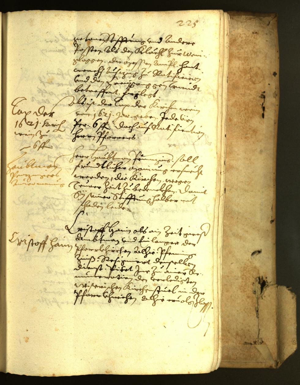 Civic Archives of Bozen-Bolzano - BOhisto Minutes of the council 1622 