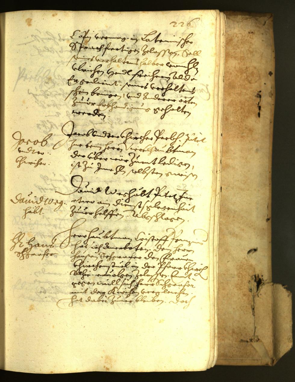 Stadtarchiv Bozen - BOhisto Ratsprotokoll 1622 