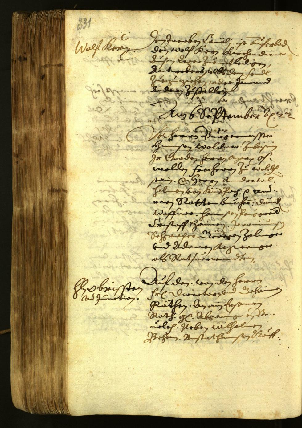 Stadtarchiv Bozen - BOhisto Ratsprotokoll 1622 