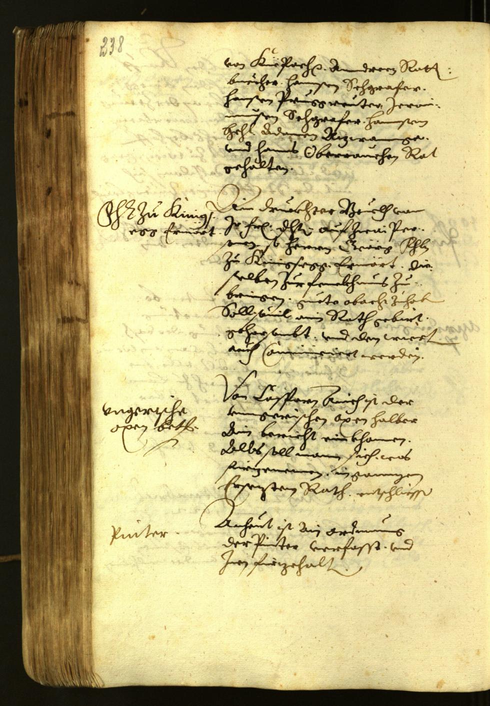 Civic Archives of Bozen-Bolzano - BOhisto Minutes of the council 1622 