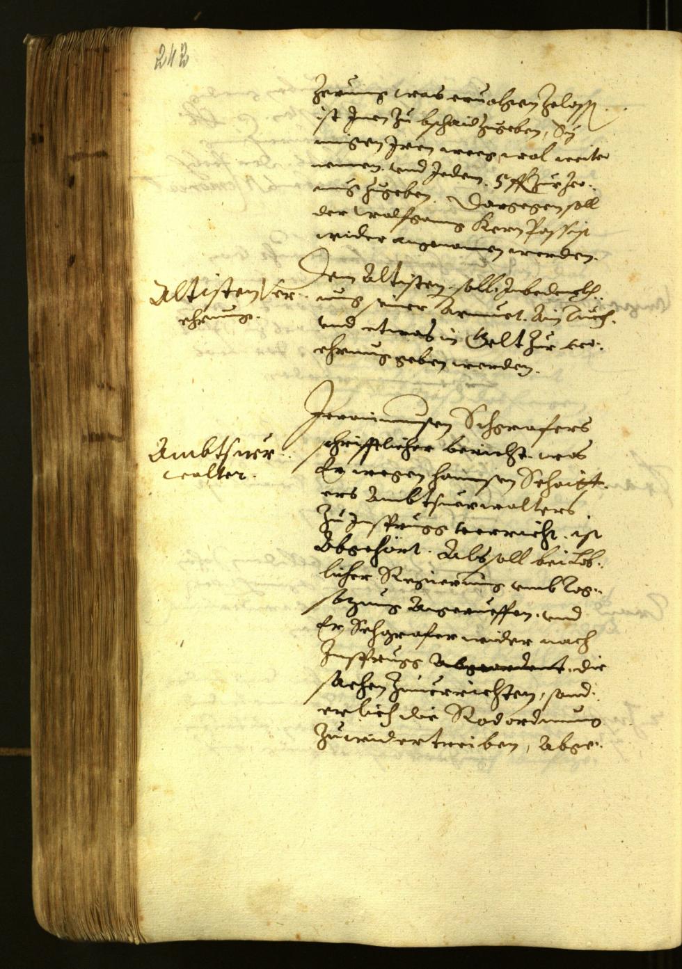 Stadtarchiv Bozen - BOhisto Ratsprotokoll 1622 