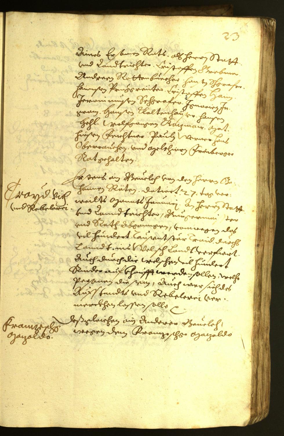 Civic Archives of Bozen-Bolzano - BOhisto Minutes of the council 1622 