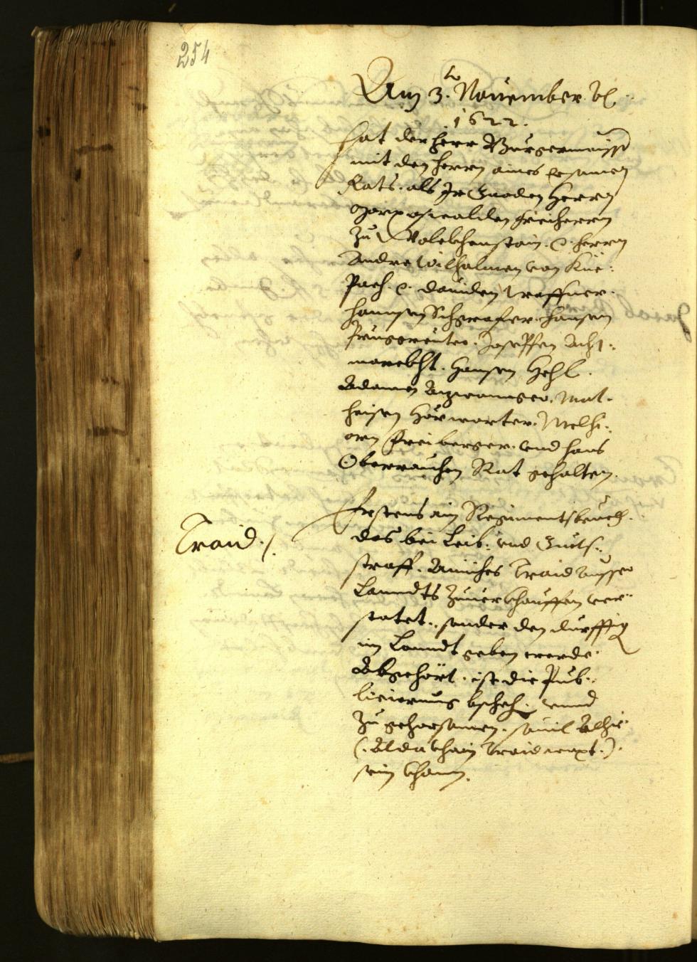 Civic Archives of Bozen-Bolzano - BOhisto Minutes of the council 1622 