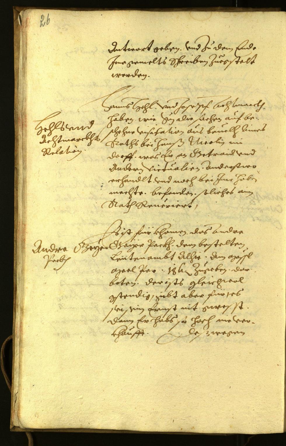 Civic Archives of Bozen-Bolzano - BOhisto Minutes of the council 1622 