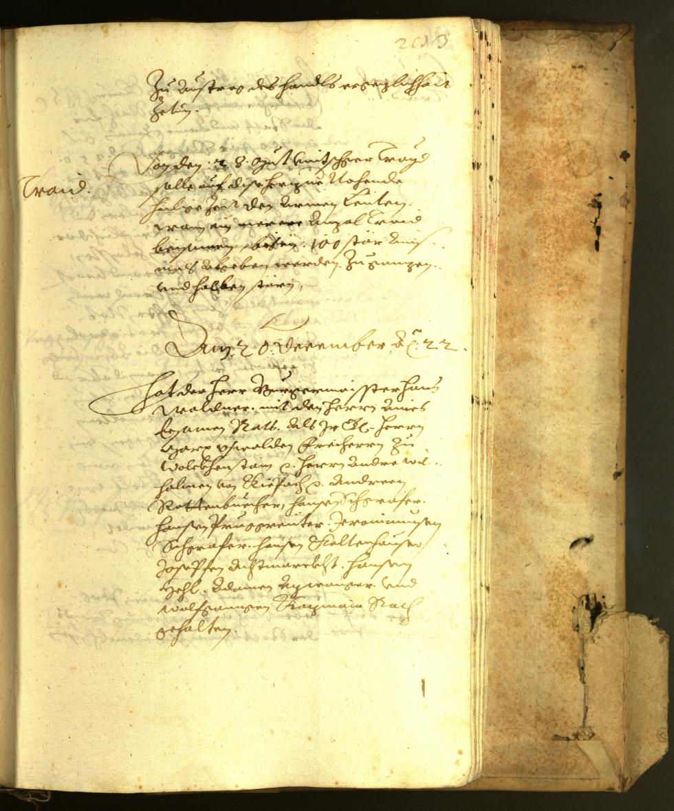 Stadtarchiv Bozen - BOhisto Ratsprotokoll 1622 
