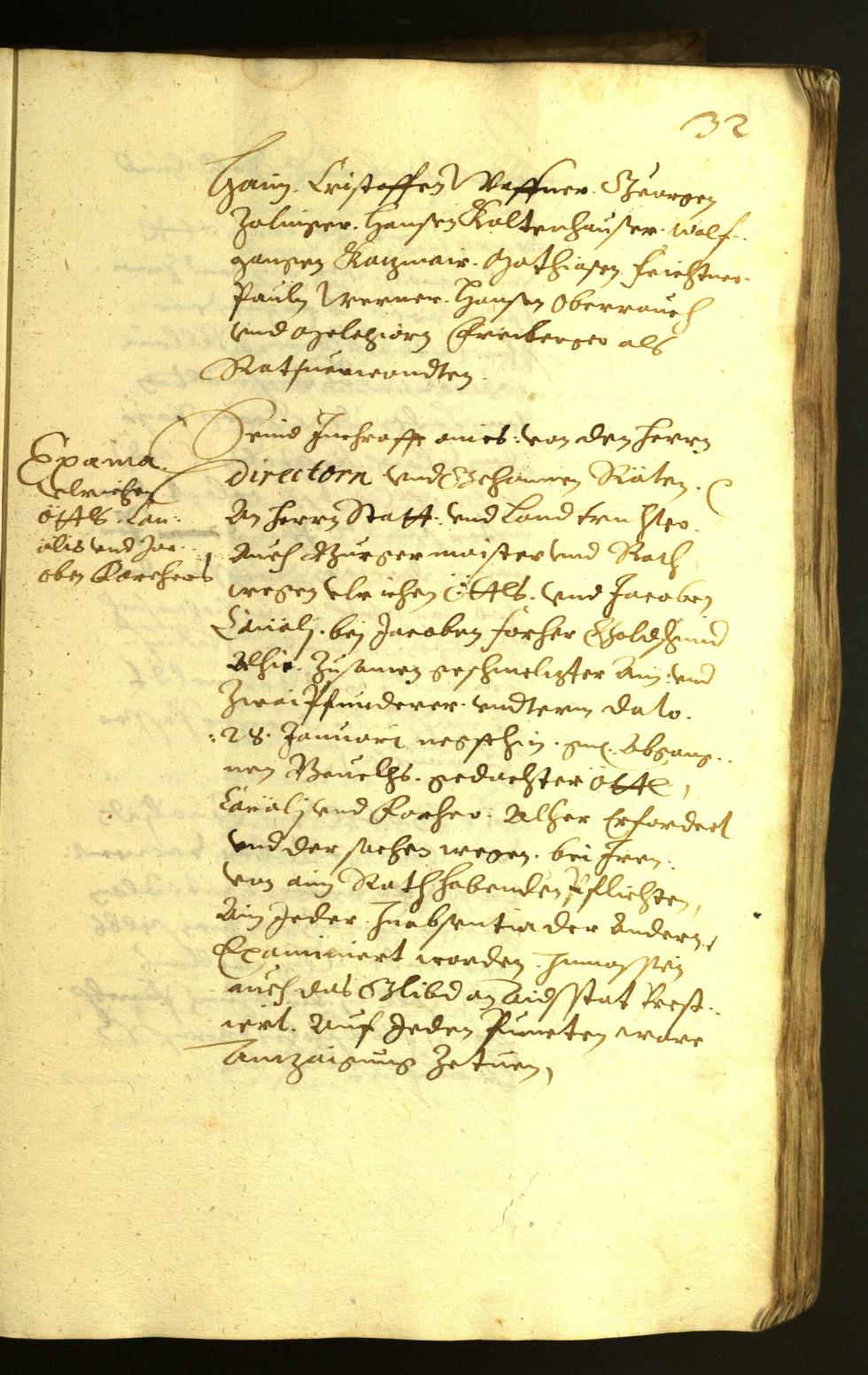 Civic Archives of Bozen-Bolzano - BOhisto Minutes of the council 1622 