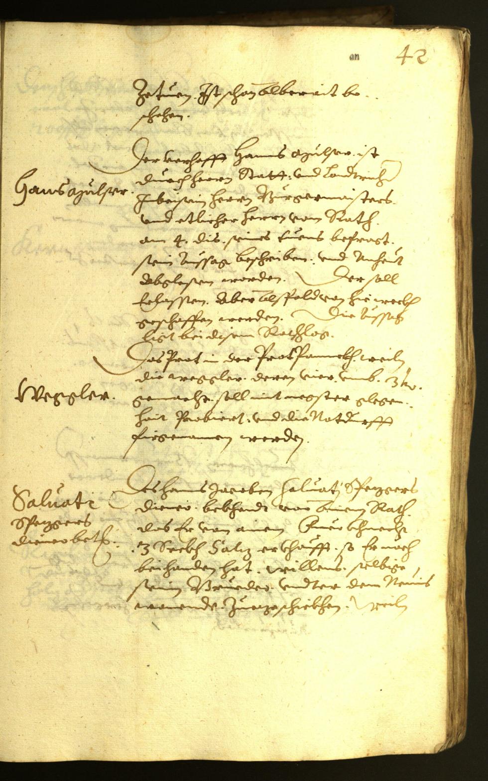 Civic Archives of Bozen-Bolzano - BOhisto Minutes of the council 1622 