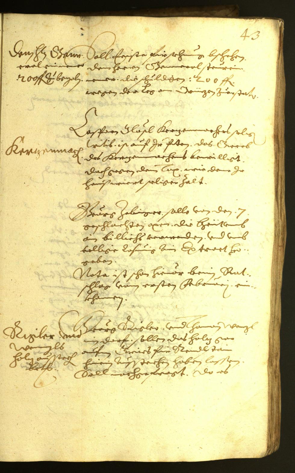 Civic Archives of Bozen-Bolzano - BOhisto Minutes of the council 1622 