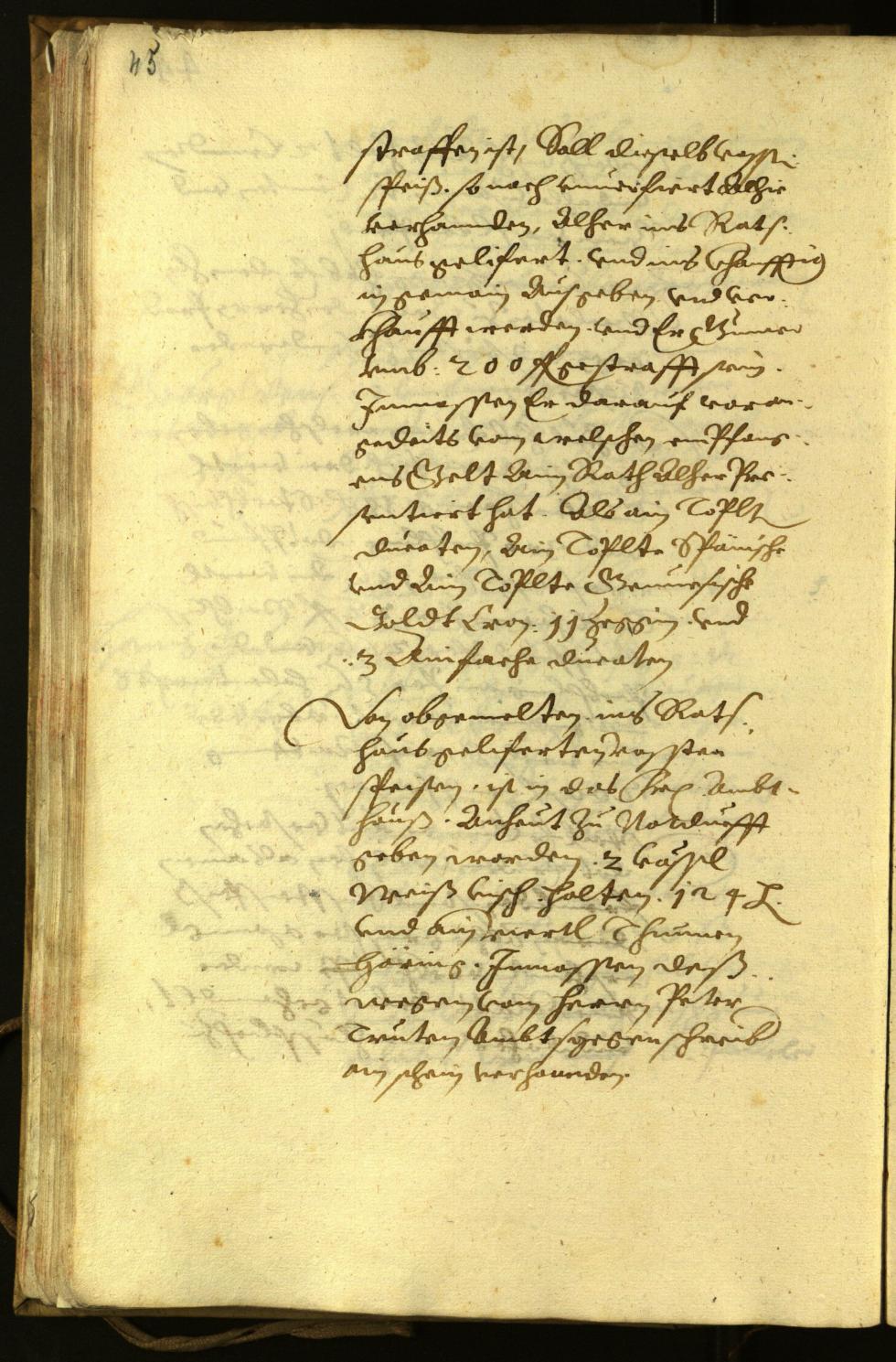 Civic Archives of Bozen-Bolzano - BOhisto Minutes of the council 1622 