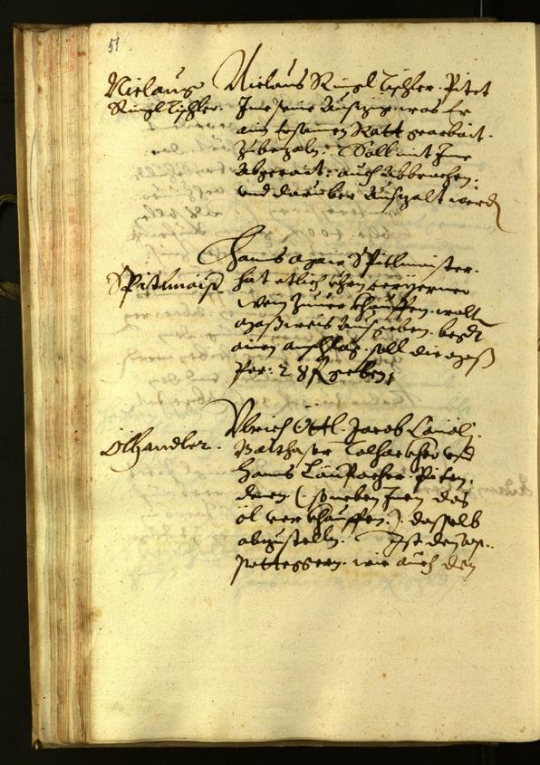 Civic Archives of Bozen-Bolzano - BOhisto Minutes of the council 1624 