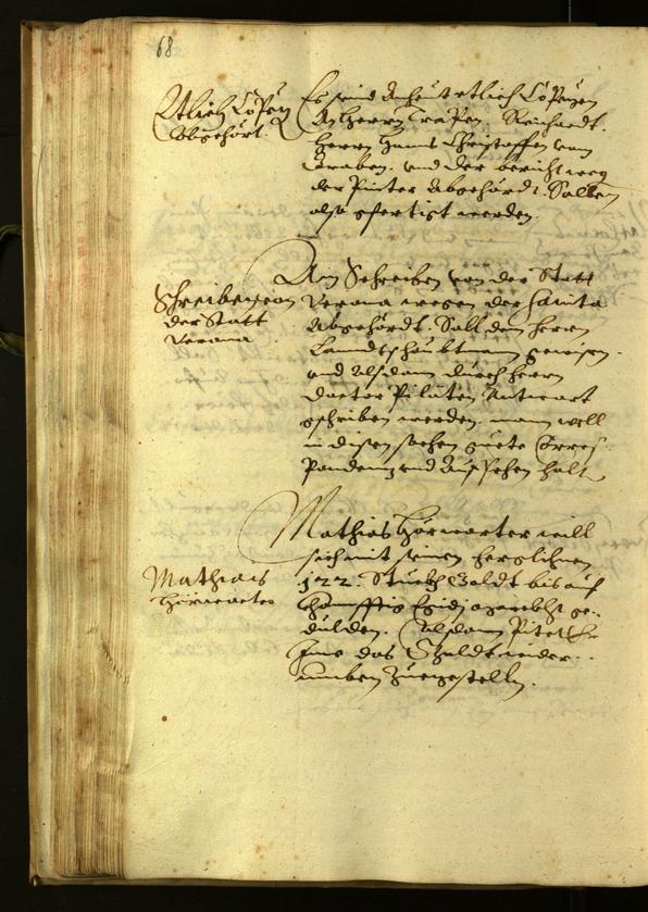 Civic Archives of Bozen-Bolzano - BOhisto Minutes of the council 1624 