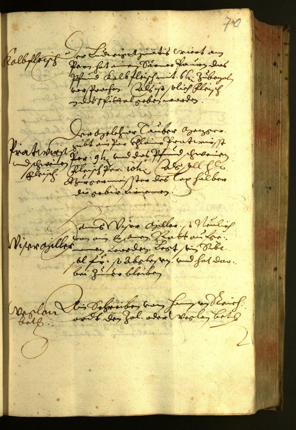 Civic Archives of Bozen-Bolzano - BOhisto Minutes of the council 1624 