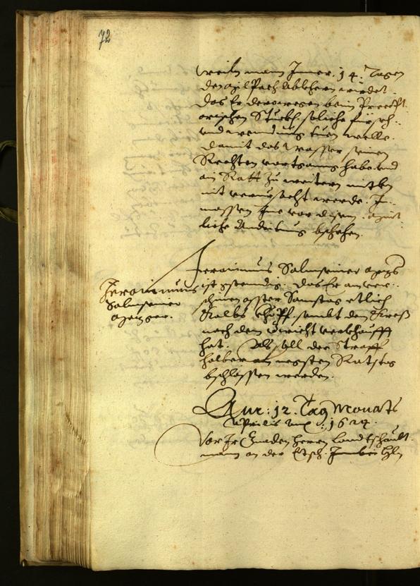 Civic Archives of Bozen-Bolzano - BOhisto Minutes of the council 1624 