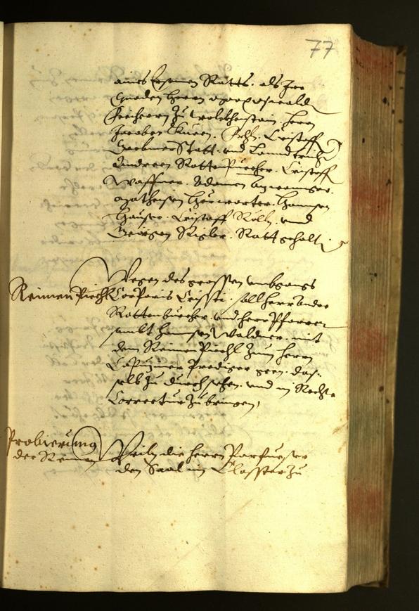 Civic Archives of Bozen-Bolzano - BOhisto Minutes of the council 1624 