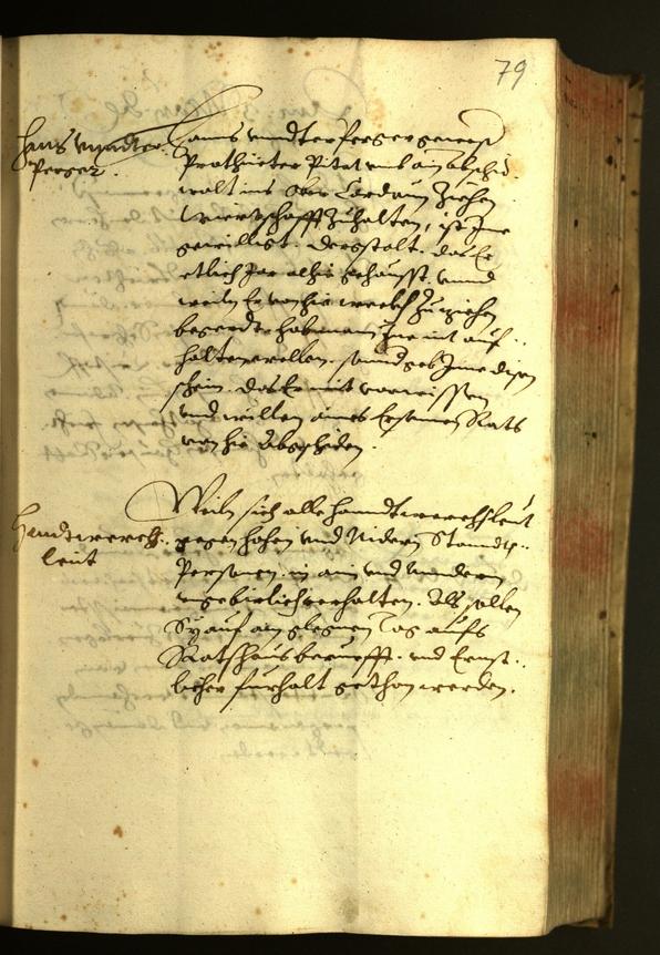 Civic Archives of Bozen-Bolzano - BOhisto Minutes of the council 1624 