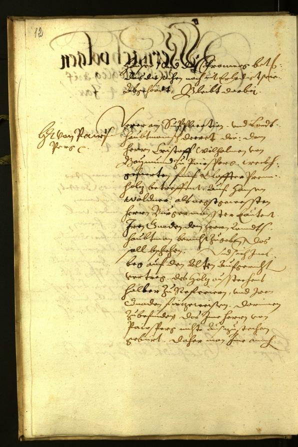 Civic Archives of Bozen-Bolzano - BOhisto Minutes of the council 1624 