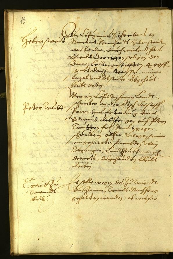 Civic Archives of Bozen-Bolzano - BOhisto Minutes of the council 1624 