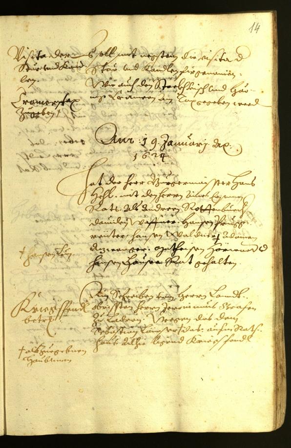 Civic Archives of Bozen-Bolzano - BOhisto Minutes of the council 1624 